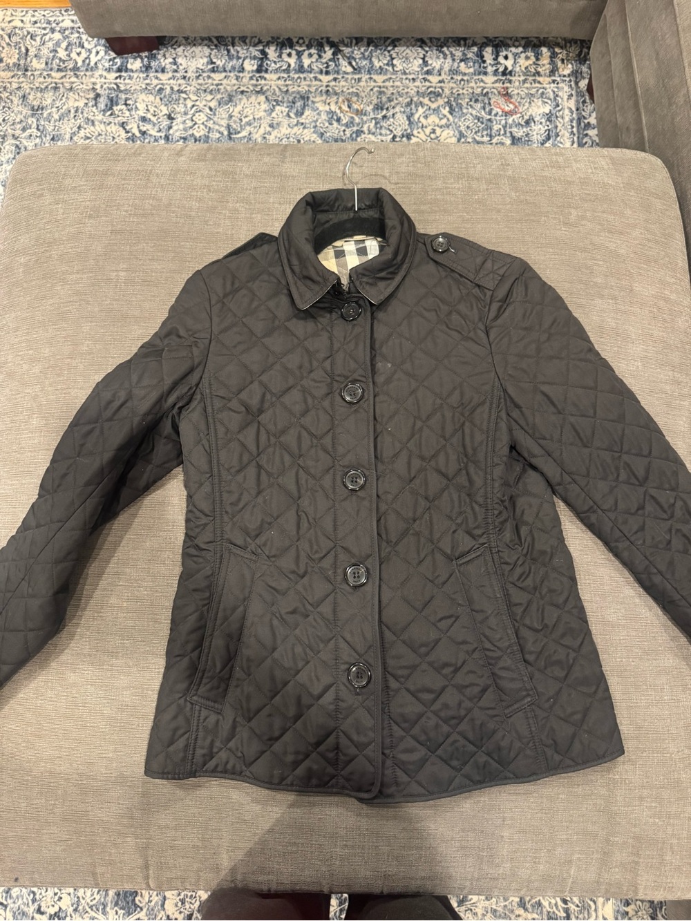 BURBERRY Classic Quilted Black Women’s Jacket
